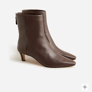 JCREW Stevie Ankle Boots in Leather